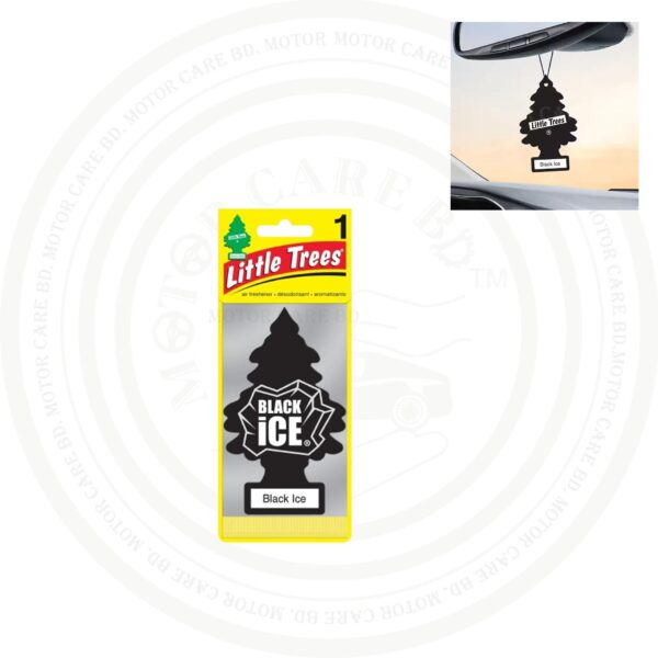 Little Trees Black Ice Air Freshener