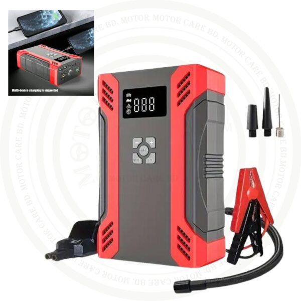 Jump Starter with Air Compressor