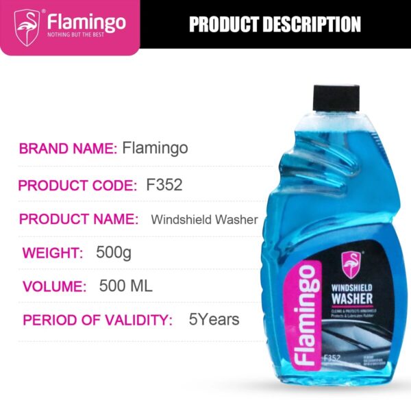 Flamingo Windshield Washer for car